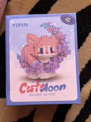 Набор микроблоков YIPIN Cute Moon 1801, 417 деталей