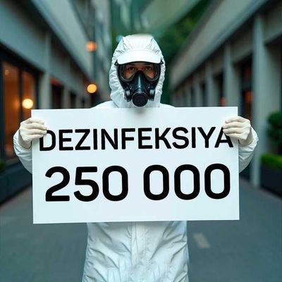 Dezinfeksiya | Дезинфекция | клапа, бурга, чаен, илон, чивин, пашша Д1