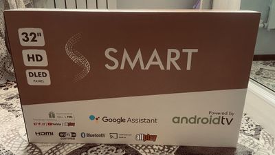 Ssmart 32 FSV22 Android TV Bluetooth yangi karobkada