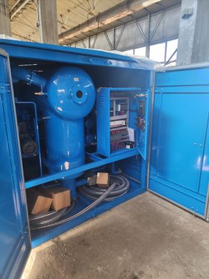 Oil Purification systems. Vacuum Pump machine for Transformer drying
