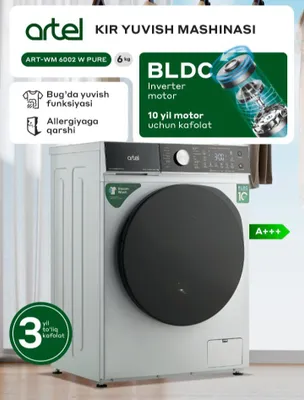 Новая неиспользованная стиральная машина