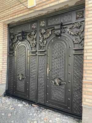 Ворота металические. Дарвоза