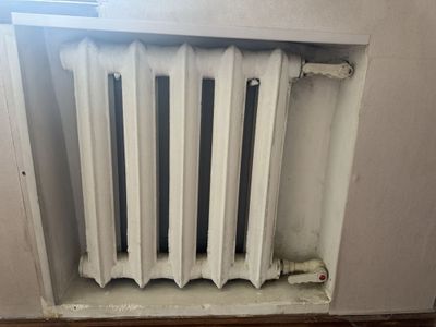 Радиаторы отопления чугунные и другие,сняты