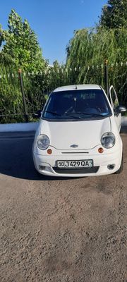 Matiz 2014 yil. Rangi oq. Benzin. O'zimni mashinam 2014 yilda olganma