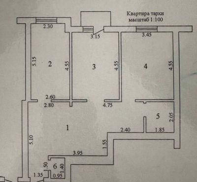 Продается 3-х комнатная с евроремонтом в новостройке на Мирзо-Улугбеке