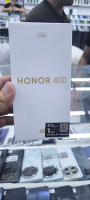 Honor 400 lite 8/256 qora yangi