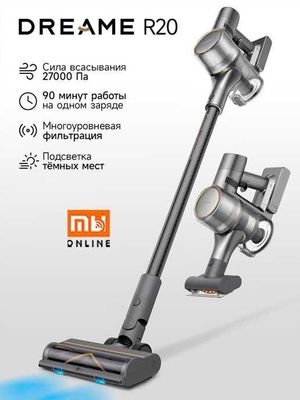 Беспроводной пылесос Xiaomi Dreame Vacuum Cleaner R20 (EU, черный)