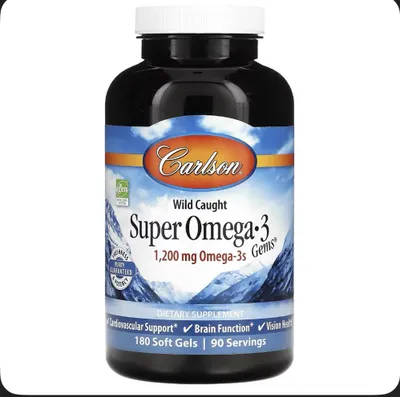 Carlson super omega 3 180pcs