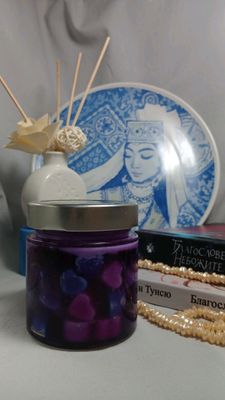 Аромасвеча «Баночка с любовью" (свеча)