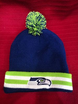 Из США, шапка бренда Seattle Seahawks Football Stocking Cap Beanie