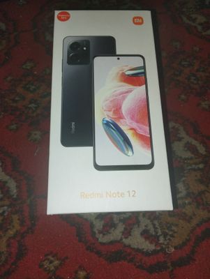 Redmi Note 12 4 gb RAM , 128gb ROM Onyx Gray. NFC.