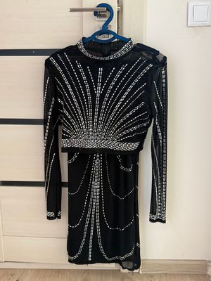 Платье с камнями