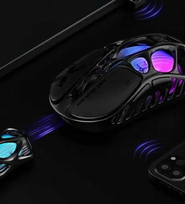Gaming mouse GravaStar Mercury X Pro Black Grey