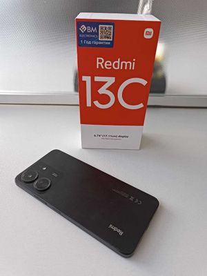 Redmi 13C 4/128GB Black Global. Гарантия! Доставка!