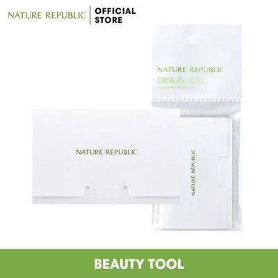 МАТИРУЮЩИЕ САЛФЕТКИ ДЛЯ ЛИЦА (в упаковке 50 шт.) / NATURE REPUBLIC BEAUTY TOOL OIL.CONTROL FILM (50 PCS)