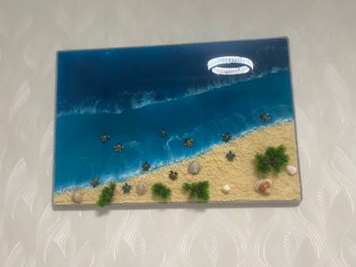 Картина из смолы