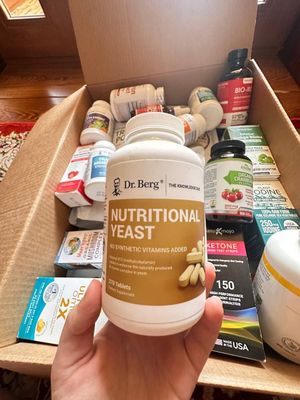 Nutritional Yeast dr berg tabletkalari