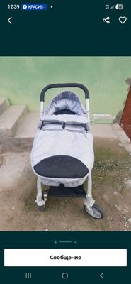 детская коляска прогулочная и люлька