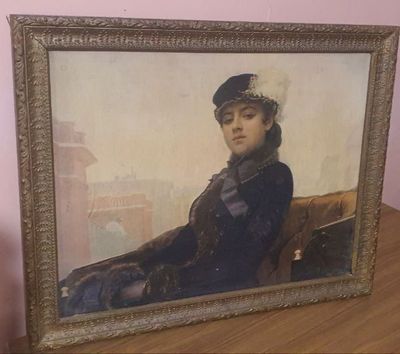 Картина винтажная