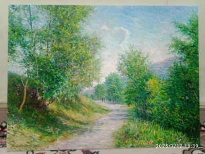 5000000 narxi moy boʻyoq bilan ishlangan sanat asr