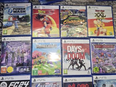 Новые диски ps4, ps5