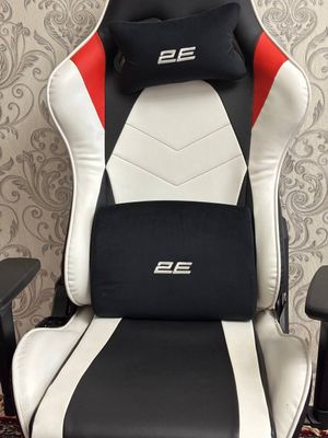 Игровой кресло 2E BUSHIDO II WHITE/BLACK/RED