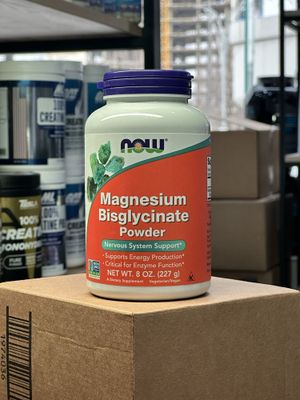 Now Magnesium BisGlycinate Powder 227 g