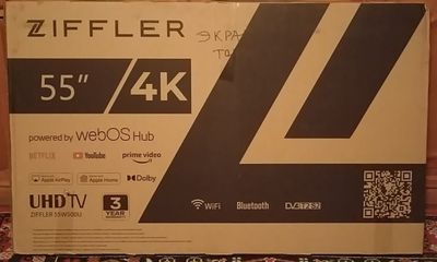 Телевизор зиффлер 55 тали янги