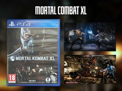 Mortal Kombat XL - диск, PS4