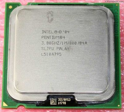 процессор INTEL PENTIUM 4