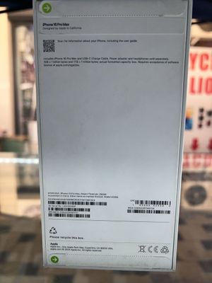 16 pro max vakum disert titanium 256