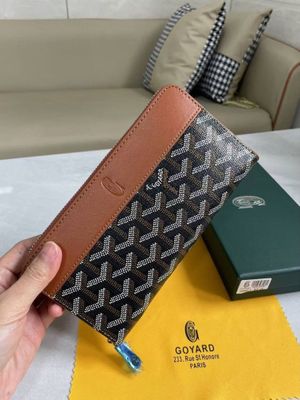 Премиальный кошелек от Goyard. Эстетика,Стиль.