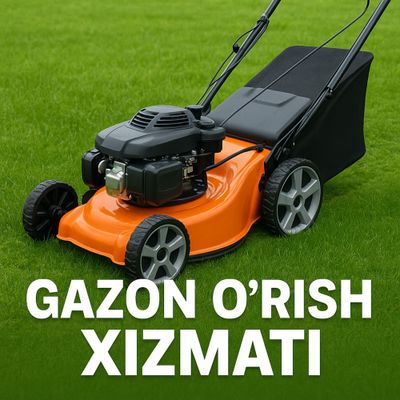 Gazon o‘rish xizmati – Toshkent bo‘ylab