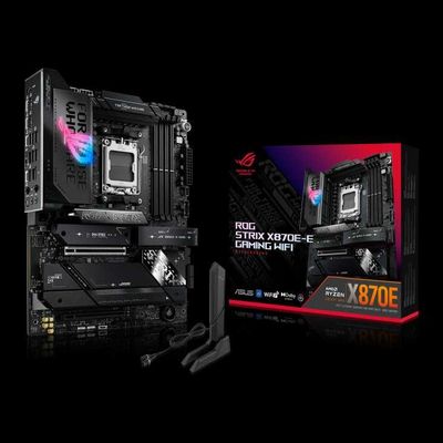 Новая Материнская плата ASUS ROG STRIX X870E-E GAMING WIFI. Сокет AM5.