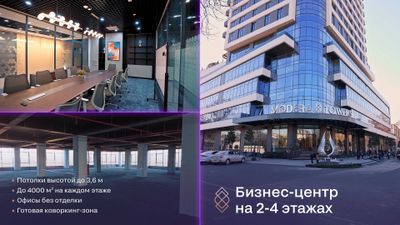 Аренда офиса в БЦ класса А на Шота Руставели. С/без ремонта. БЕЗ %