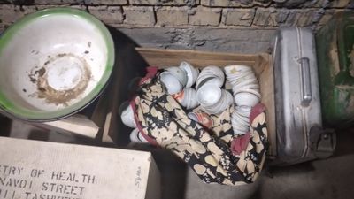 Хрустальная посуда.