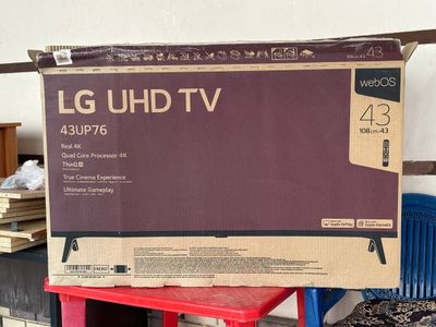 LG 43 Smart 4k arginal ekran singan