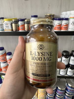 SOLGAR L-Lysine 1000mg