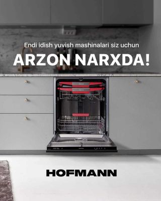 Идиш ювиш машинаси HOFMANN! АРЗОН! Посудомоечная машина HOFMANN!