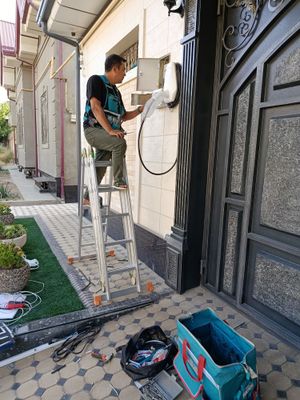 Установка зарядное устройство для Электромобилей. 7квт зарядка установ