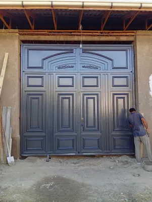 металически ворота на заказ а также покраска ворот