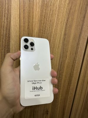 iphone 12 pro max silver 128 gb 79%