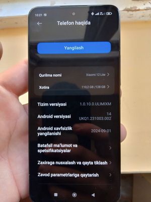 Xiaomi 12 lite 8/128gb