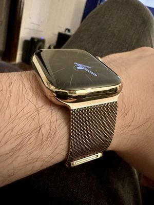 Apple watch series 6 stainless gold 44mm GPS+LTE