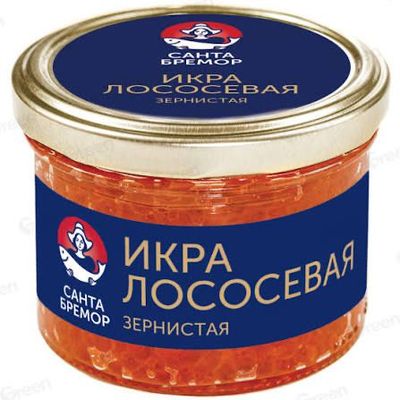 Икра лососевая зернистая Скидка 50%