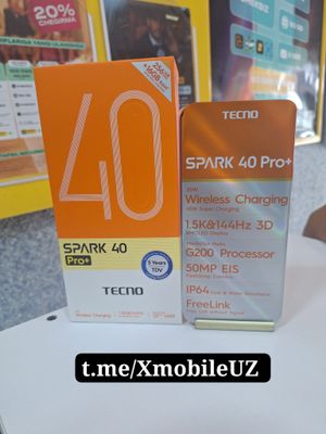 Tecno Spark 40 Pro Plus 8+8/256GB