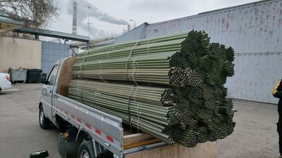 Труба ПВХ для тайрот конус. Труба полителиновый д25 3м .
