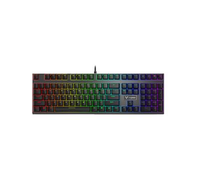 ; Механическая Клавиатура GAMING KEYBOARD RAPOO V700 RGB ALLOY Black