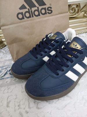 adidas samba toʻq kok rang dakumentlari bor