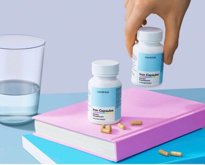 Iron Capsules Temir faol qo'shimchasi bat vitamin